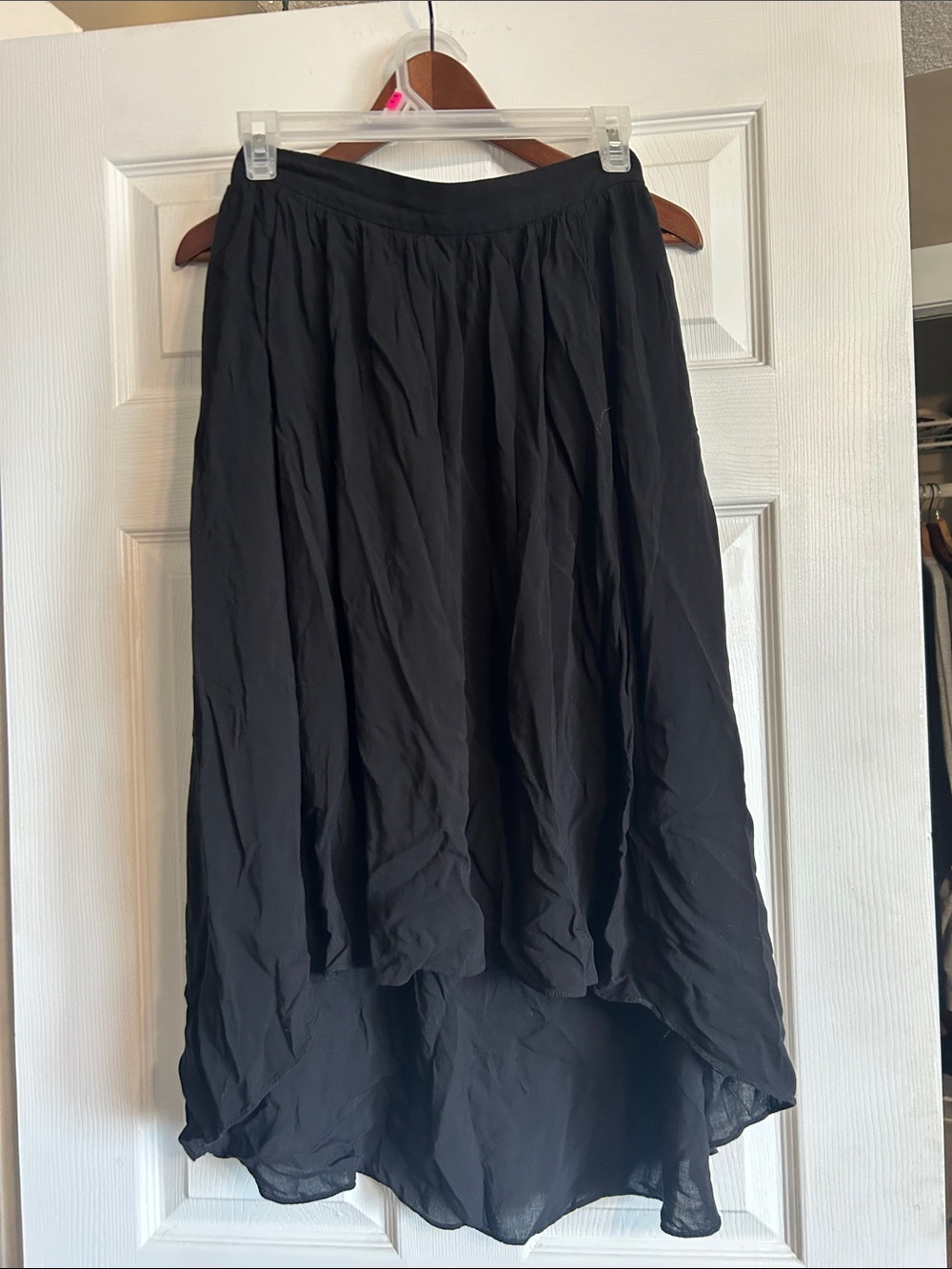 Talula Black High-Low Flow Skirt